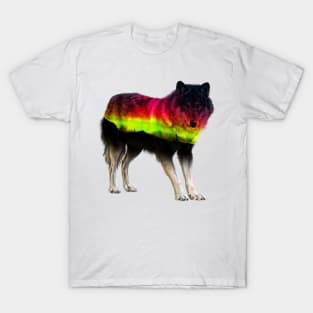 Wolf Aurora T-Shirt